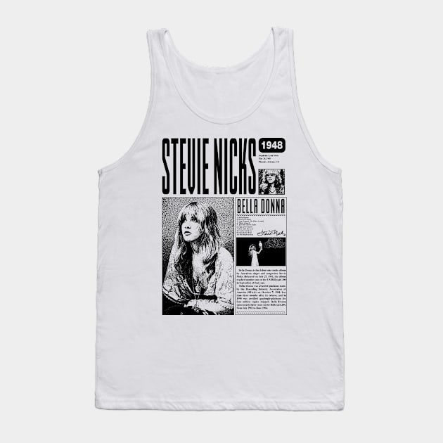 Stevie Nicks Vintage Bella Donna Tank Top by Garza Arcane